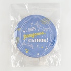 Тарелка одноразовая бумажная «Сынок», 18 см, МИКС (комплект 20 шт) - фото 31253039 Тарелка одноразовая бумажная «Сынок», 18 см, МИКС (комплект 20 шт) - фото 31253039