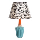 Настольная лампа с абажуром RISALUX «Аджена», Е27, 40 Вт, круги, 30×30×32.5 см - Фото 8