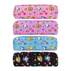 Пенал школьный «Котики», на молнии, МИКС - Фото 1