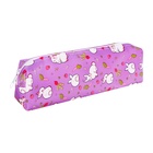 Пенал школьный «Кролики», на молнии, МИКС - Фото 6