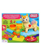 Набор для игры с мягким пластилином «Милая Лама», 6 баночек с массой для лепки, 2 формы - Фото 14