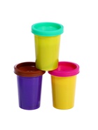 Набор для игры с мягким пластилином «Зверятки», 3 баночки с массой для лепки, 5 предметов - Фото 10