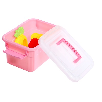 Погремушки с прорезывателями для зубов «Фруктики. Яблоко», набор 4 шт.