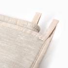 Набор кухонный «Этель» Magnifica: варежка 20×28 см, прихватка 19×19 см, лён 100%, 180 г/м² - фото 31018172