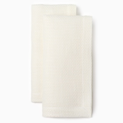 Набор салфеток «Этель» Cloudy, 40×40 см - 2 шт., лён 100%, 210 г/м²