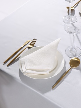 Набор салфеток «Этель» Cloudy, 40×40 см - 2 шт., лён 100%, 210 г/м²  (артикул 10494101)  большой выбор товаров оптом и в розницу по низким ценам с доставкой