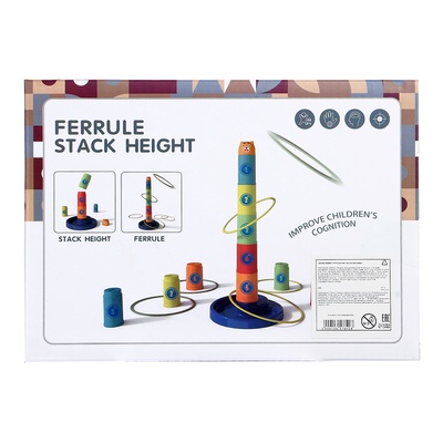 Кольцеброс - пирамидка 2 в 1 «Зверёк»