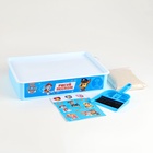 Планшет для рисования песком «Щенячий патруль», 27×39 см, песок 1 кг, наклейки, набор для творчества - Фото 2