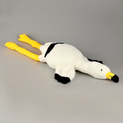 Мягкая игрушка «Фламинго», 90 см, белая