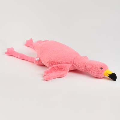 Мягкая игрушка «Фламинго», 90 см, розовая