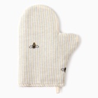 Варежка-прихватка Доляна «Пчёлки», 20×27 см, рогожка 164 г/м², 100% хлопок - Фото 2