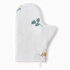 Варежка-прихватка «Этель. Полевые цветочки», 20×27 см, рогожка 176 г/м², 100% хлопок - Фото 2