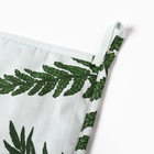 Прихватка Этель "Папоротник" 19х19см, репс 220 г/м2, 100% хл 10783209