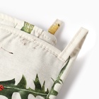 Набор Этель «Одуванчики»: варежка-прихватка 20×27 см, прихватка 19×19 см, 100% хлопок, саржа 178 г/м² - Фото 4