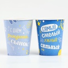 Стакан одноразовый бумажный «Сынок», 250 мл, МИКС (комплект 19 шт) - фото 30781444 Стакан одноразовый бумажный «Сынок», 250 мл, МИКС (комплект 19 шт) - фото 30781444