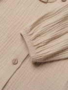 Рубашка для девочки KAFTAN, бежевая, размер 30 (98-104 см) - Фото 10