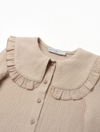 Рубашка для девочки KAFTAN, бежевая, размер 32 (110-116 см) - Фото 9