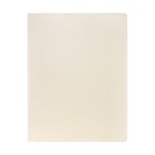 Папка на 4 кольцах А4, Calligrata, 40 мм, 700 мкм, панорамная, с лицевым карманом, белая - Фото 2