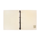 Папка на 4 кольцах А4, Calligrata, 40 мм, 700 мкм, панорамная, с лицевым карманом, белая - Фото 5