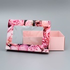 Коробка складная, крышка-дно, «Ярких моментов», 21?15?7 см с окном (комплект 5 шт) - фото 31459640