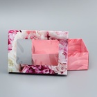 Коробка складная, крышка-дно, «Самой нежной», 21?15?7 см с окном (комплект 5 шт) - фото 31459643