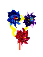 Ветерок «Вертушка тройная», садовая, 18x39 см, набор 5 шт., МИКС - Фото 4