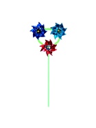 Ветерок «Вертушка тройная», садовая, 18x39 см, набор 5 шт., МИКС - Фото 9