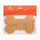 Коврик для лизания, 18.5×11.5 см, на присосках, жёлтый 10767061