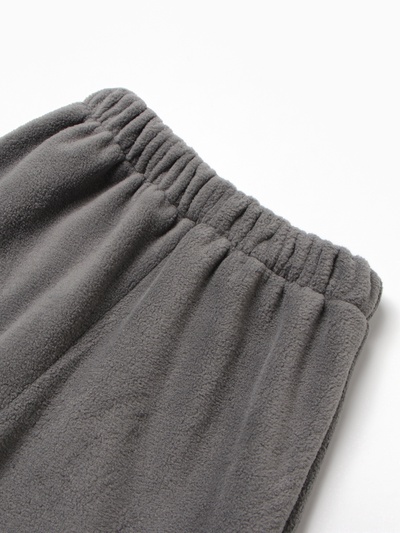 Костюм детский флисовый (худи, брюки) MINAKU: Fleece Soft, серый, рост 98 см
