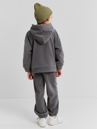 Костюм флисовый (худи и брюки) детский MINAKU: Fleece Soft, серый, рост 122 см - Фото 5