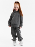 Костюм флисовый (худи и брюки) детский MINAKU: Fleece Soft, серый, рост 134 см - Фото 7