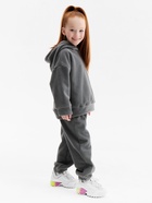 Костюм флисовый (худи и брюки) детский MINAKU: Fleece Soft, серый, рост 134 см - Фото 8