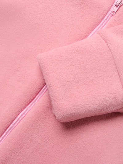 Комбинезон флисовый для девочки MINAKU: Fleece Soft, розовый, рост 92-98 см