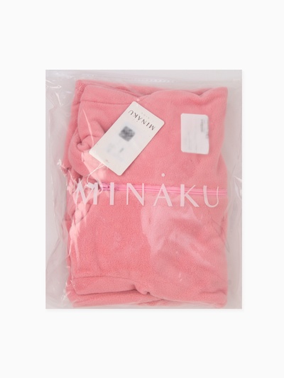 Комбинезон флисовый для девочки MINAKU: Fleece Soft, розовый, рост 92-98 см