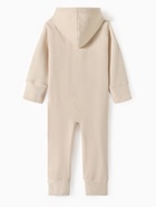 Комбинезон флисовый детский MINAKU: Fleece Soft, бежевый, рост 128 см - Фото 10