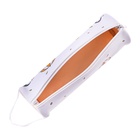 Пенал-тубус школьный на молнии Ёжики , цвет белый 10855223