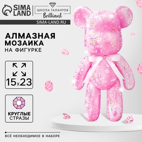 Алмазная мозаика на фигурке 