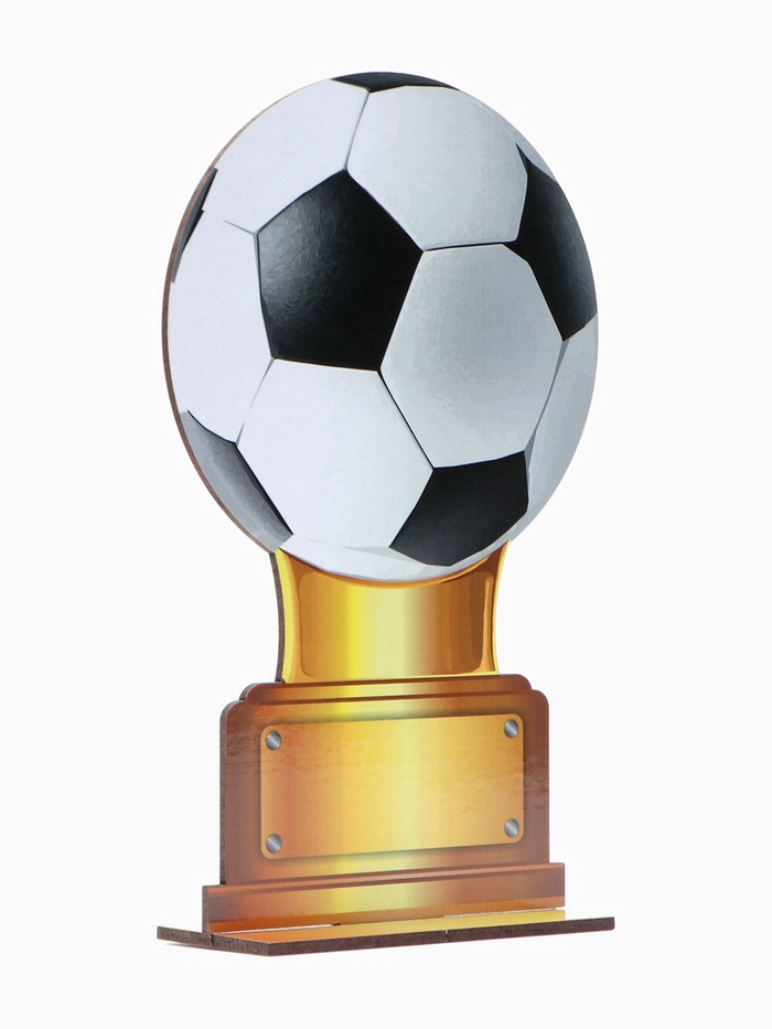 Стела «Футбольный мяч» 12.5×20.8 см