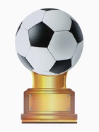 Стела "Футбольный мяч" 12,5х20,8см - фото 808703652