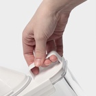 Контейнер для стирального порошка и кондиционера, с мерным стаканом, 2300 мл - Фото 8