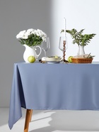 Скатерть «Этель» Agate, 150×110 см, серо-голубая - Фото 2