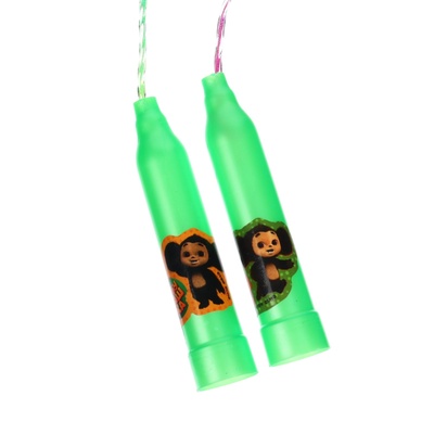 Скакалка детская «Весёлая скакалка», Чебурашка