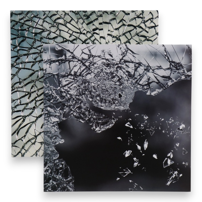 Фотофон для съёмок, двусторонний, картон, плотность 350 г «Осколки», 50×50 см - Фото 1