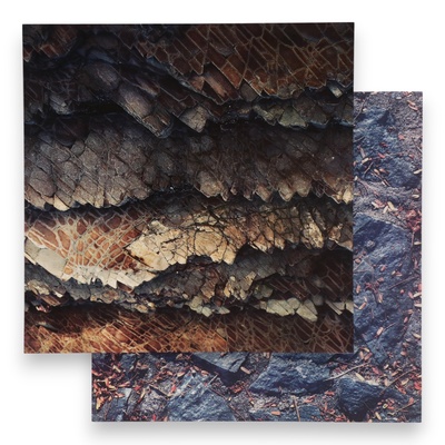 Фотофон для съёмок, двусторонний, картон, плотность 350 г «Камень», 50×50 см