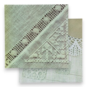 Фотофон для съёмок, двусторонний, картон, плотность 350 г «Лён», 50×50 см