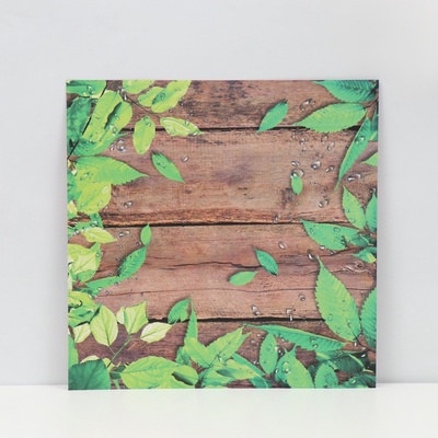 Фотофон для съёмок, двусторонний, картон, плотность 350 г «Осенние листья», 50×50 см