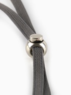 Фиксатор для шнура, d=4 мм, пластик, цвет серебряный, - Фото 4