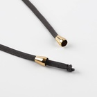 Наконечник для шнура, d=4 мм, 13×10 мм, 100 шт., цвет золотой - Фото 5