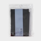 Штора для ванной «Классика», с люверсами, с утяжелителями, PEVA ароматизированная, 180×180 см, чёрная - Фото 7