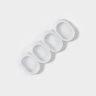 Штора для ванной «Цветы», с люверсами, с утяжелителями, PEVA ароматизированная, 180×180 см - Фото 6